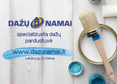 Peržiūrėti skelbimą - DAŽŲ NAMAI (www.dazunamai.lt) – specializuota dažų parduotuv
